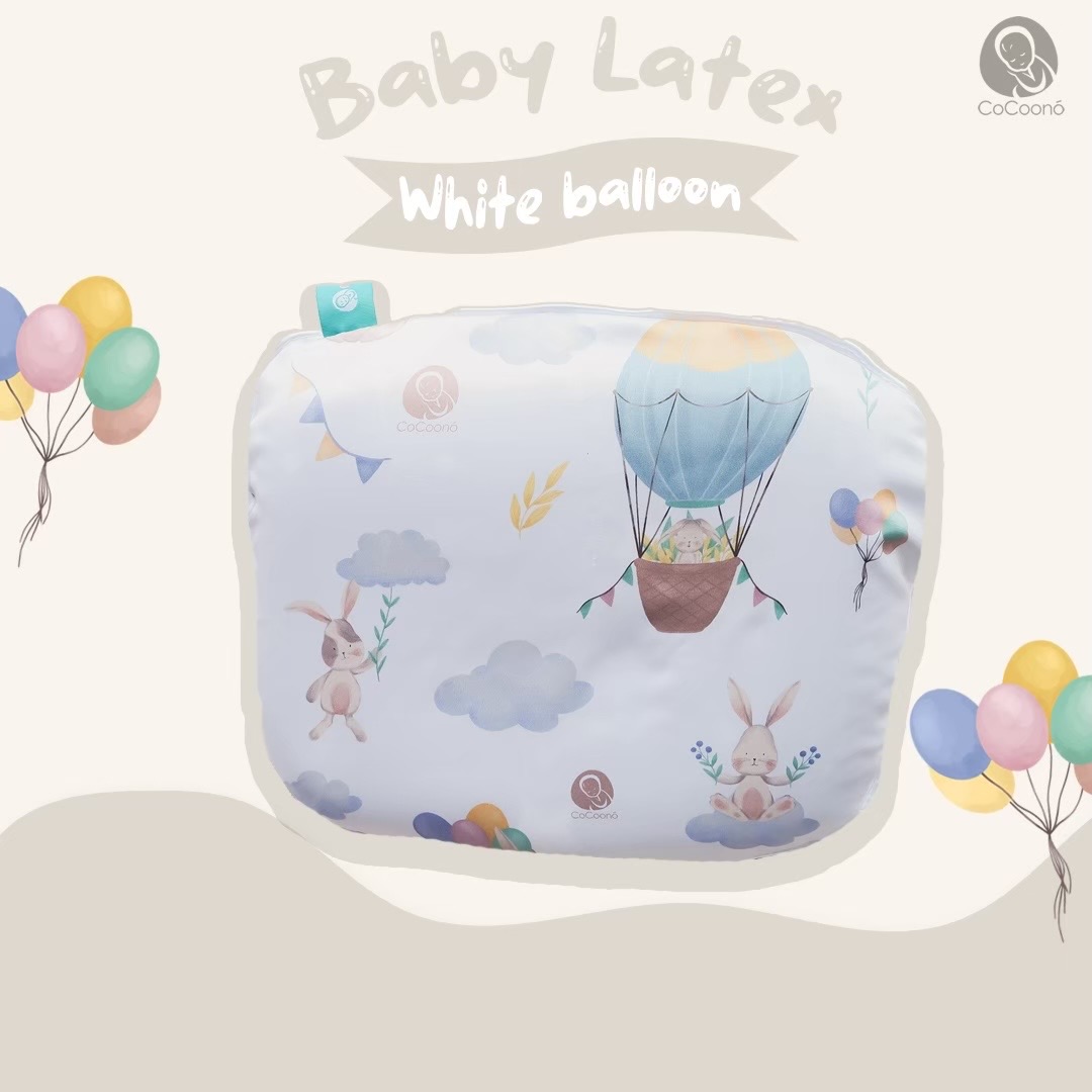 Baby latex pillow (หมอนหลุมยางพาราสำหรับเด็ก 4-เดือนขึ้นไป)
